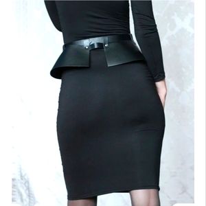 Corset Belt Vegan Leather